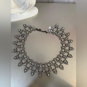 High end European made Elegant Black and Silver Necklace🩶🩶